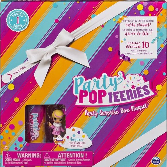 Party Pop Teenies Party Surprise Hayden Cutie Animal Surprise Series 1 - Picture 1 of 12